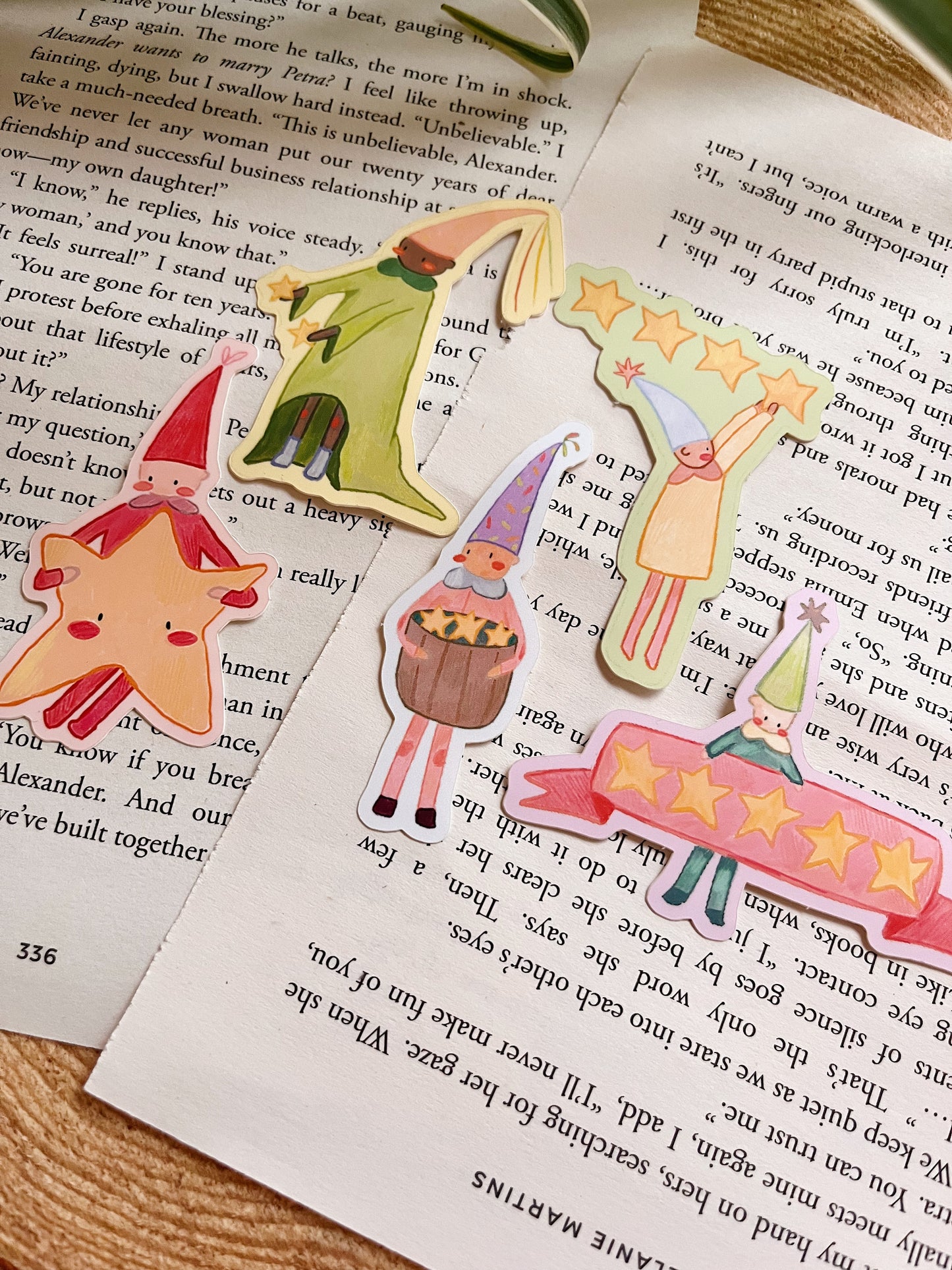 Star Rating Book Journal Stickers