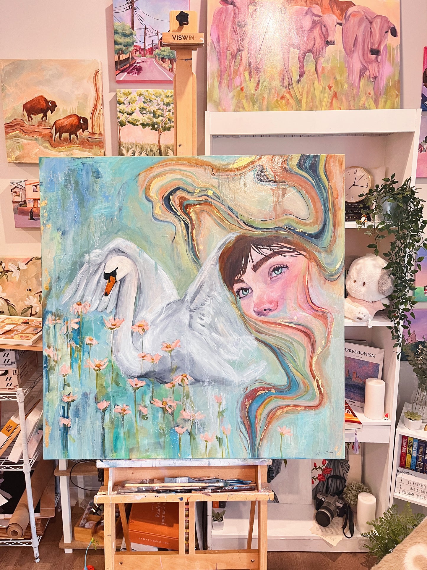 "They Danced In Her Turquoise Eyes"