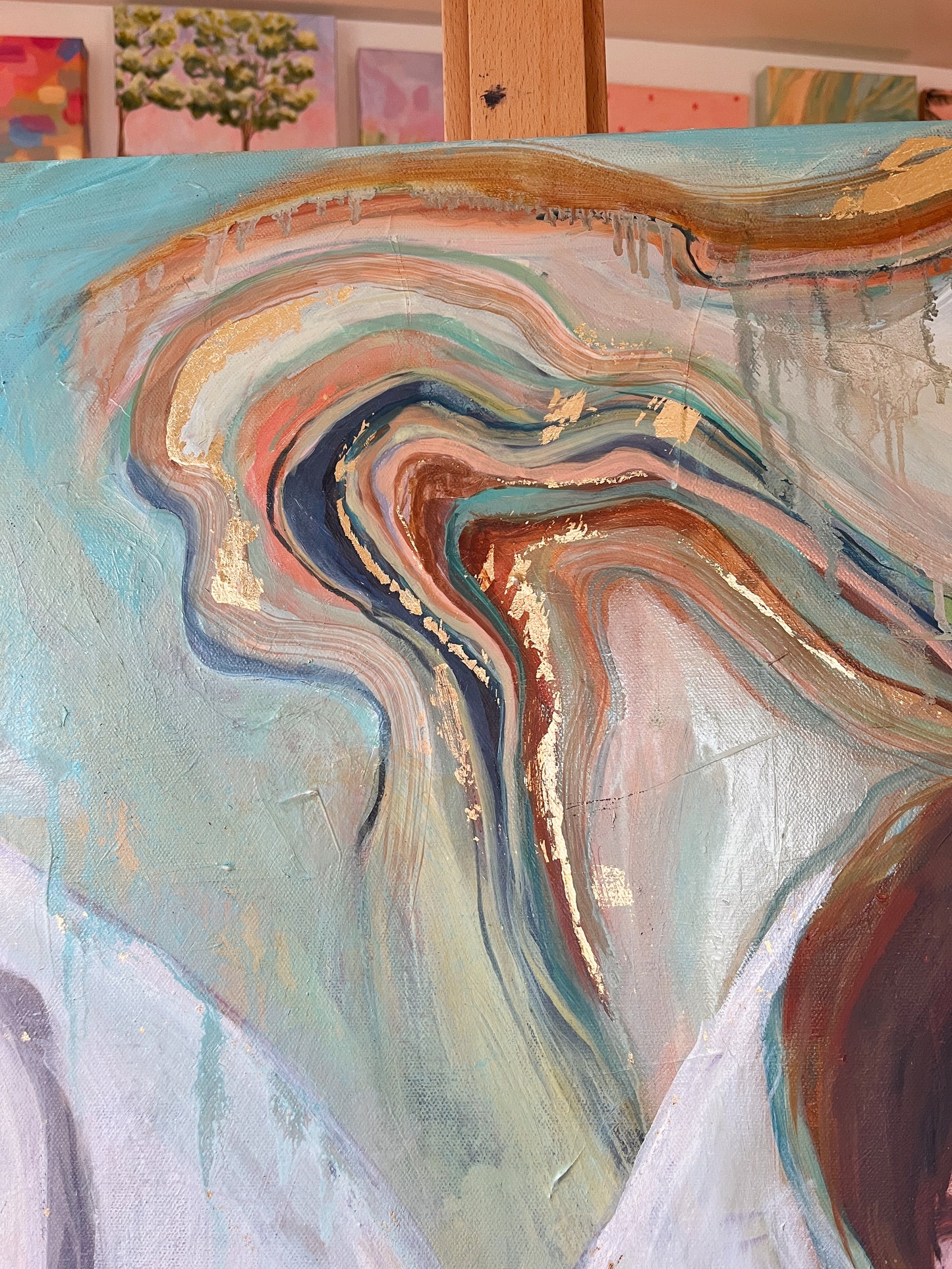 "They Danced In Her Turquoise Eyes"