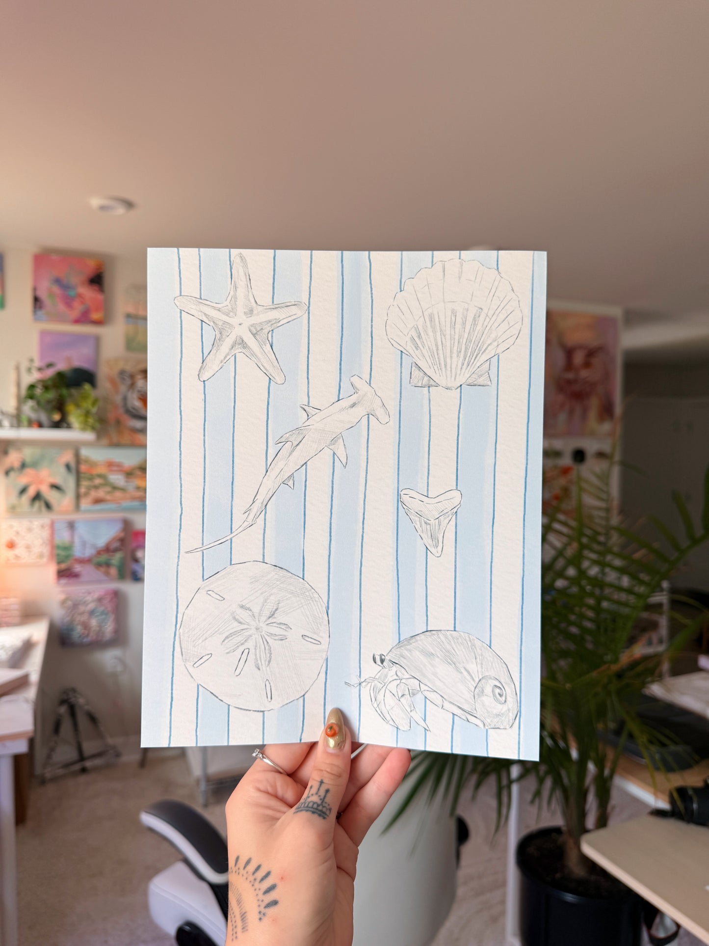 Coastal Collections Art Print