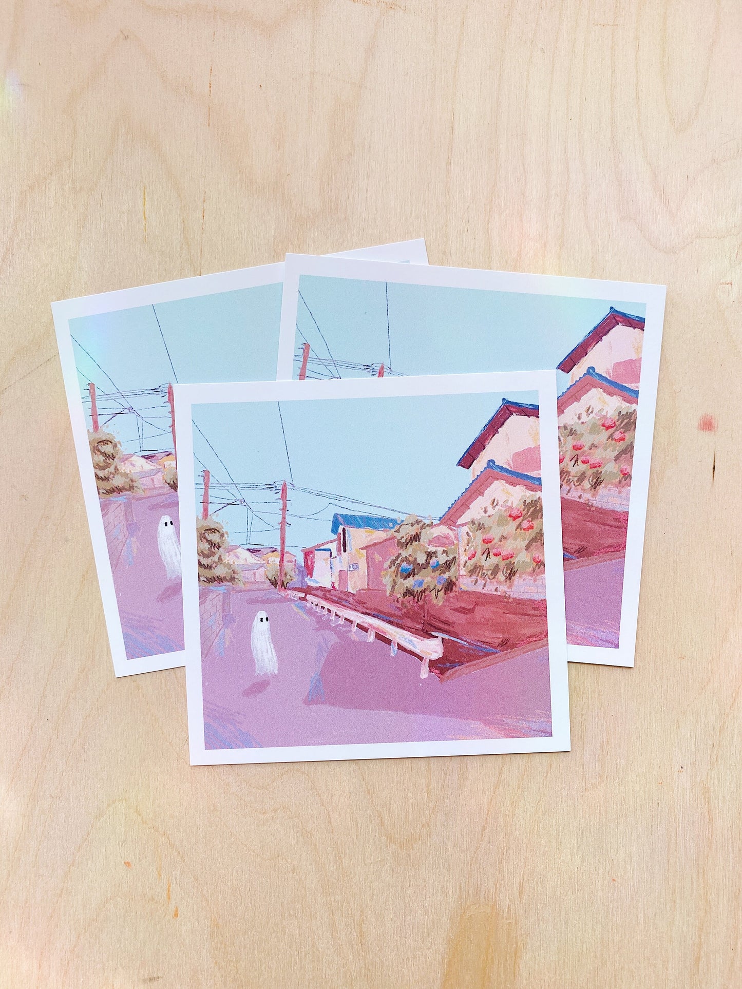 Ghost In Japan Art Print