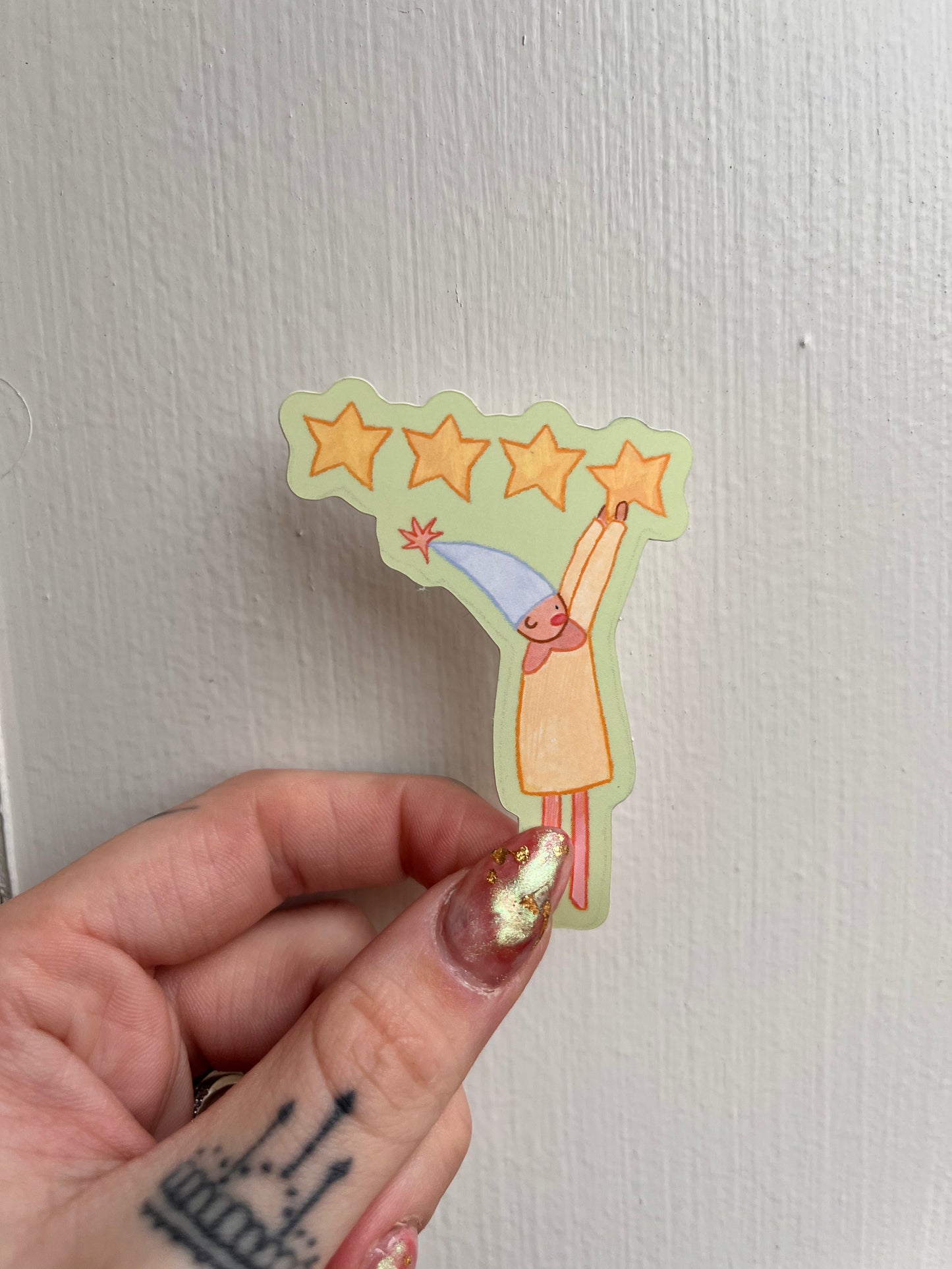 Star Rating Book Journal Stickers