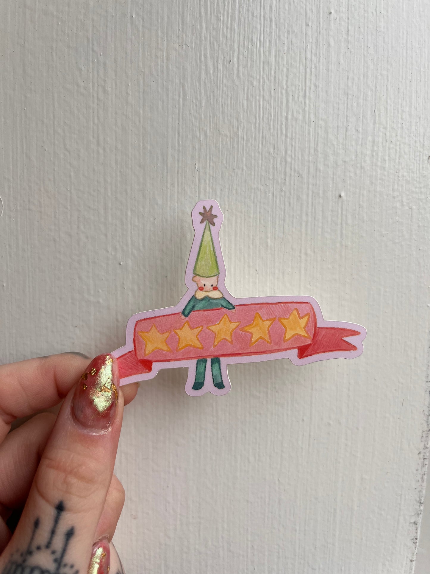 Star Rating Book Journal Stickers