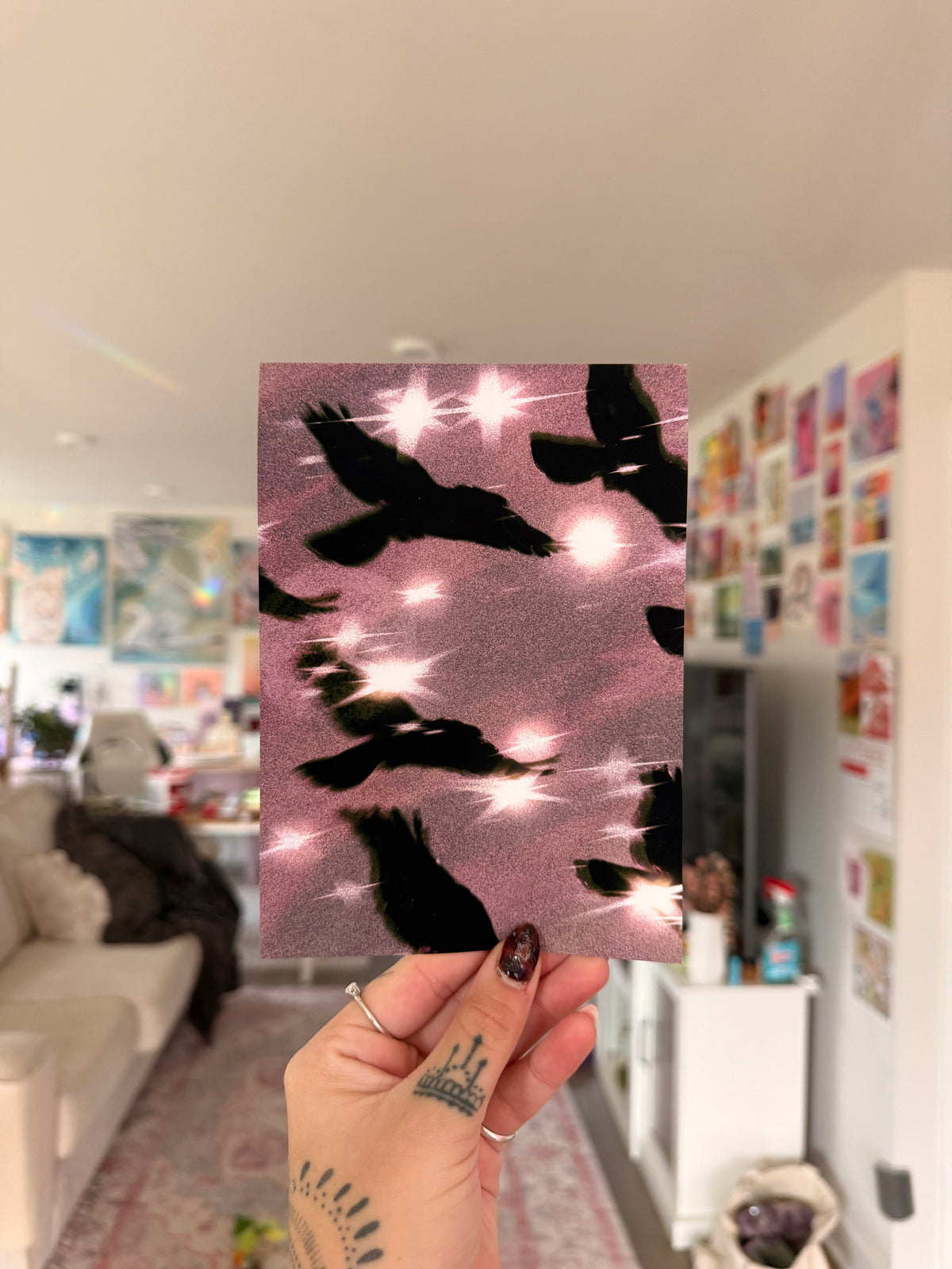 Dreamy Raven Print