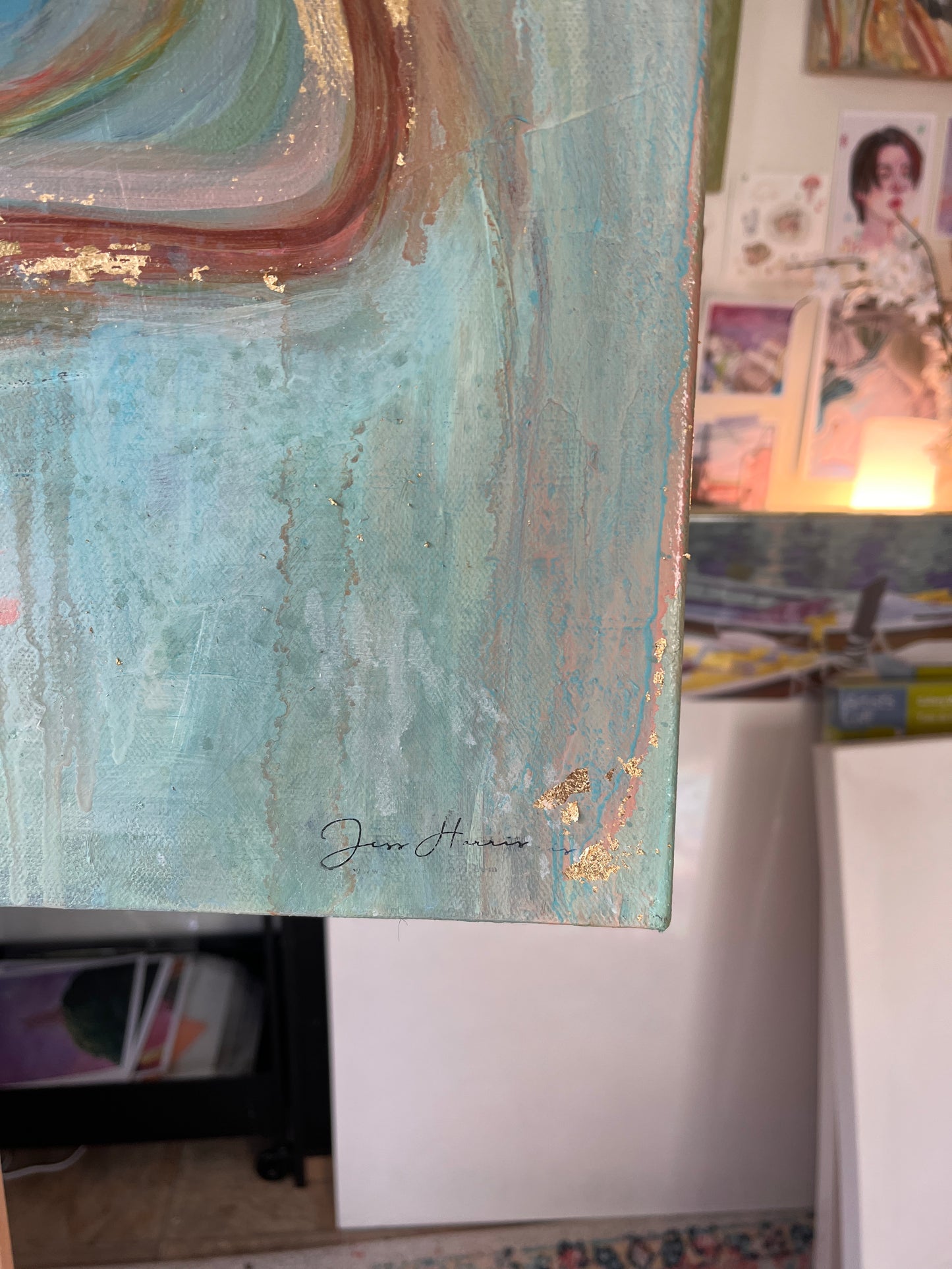 "They Danced In Her Turquoise Eyes"