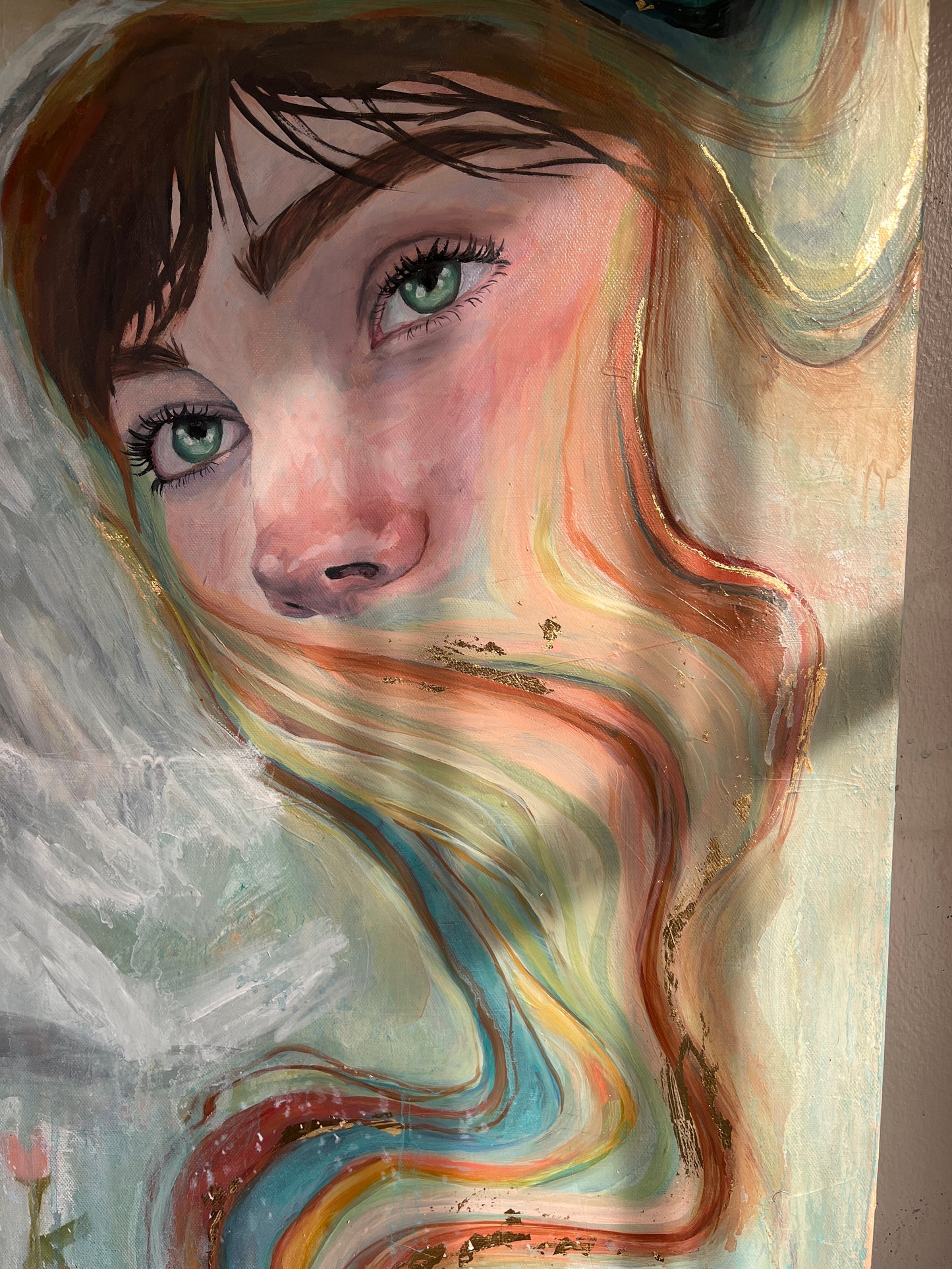 "They Danced In Her Turquoise Eyes"