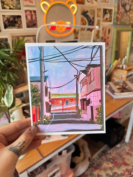 Japan Street Art Print