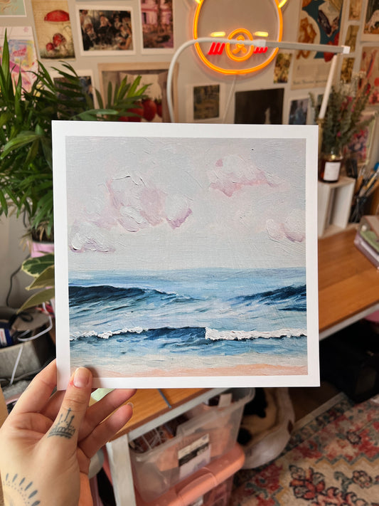 "Beach Haven" Art Print