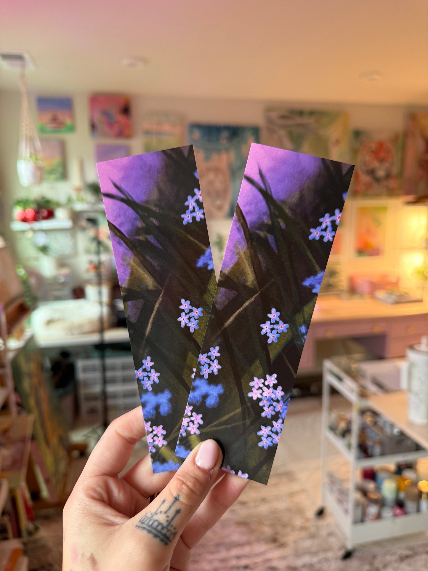 Forget-Me-Not Bookmark