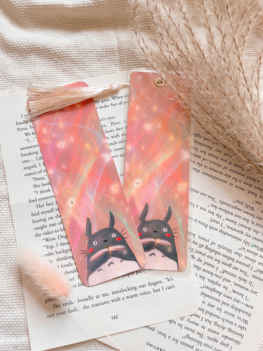 Totoro Gold Embellished Bookmarks