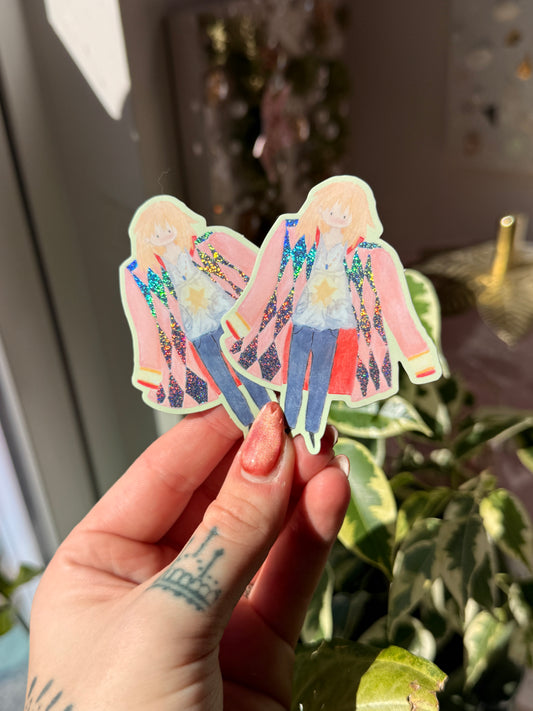 Holographic Howl Pendragon Sticker