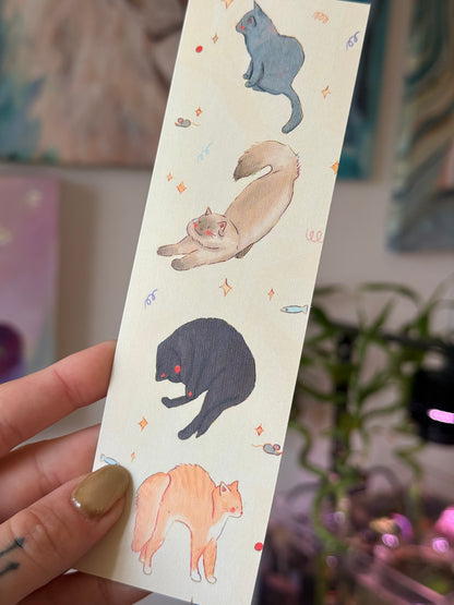 Silly Cats Bookmark