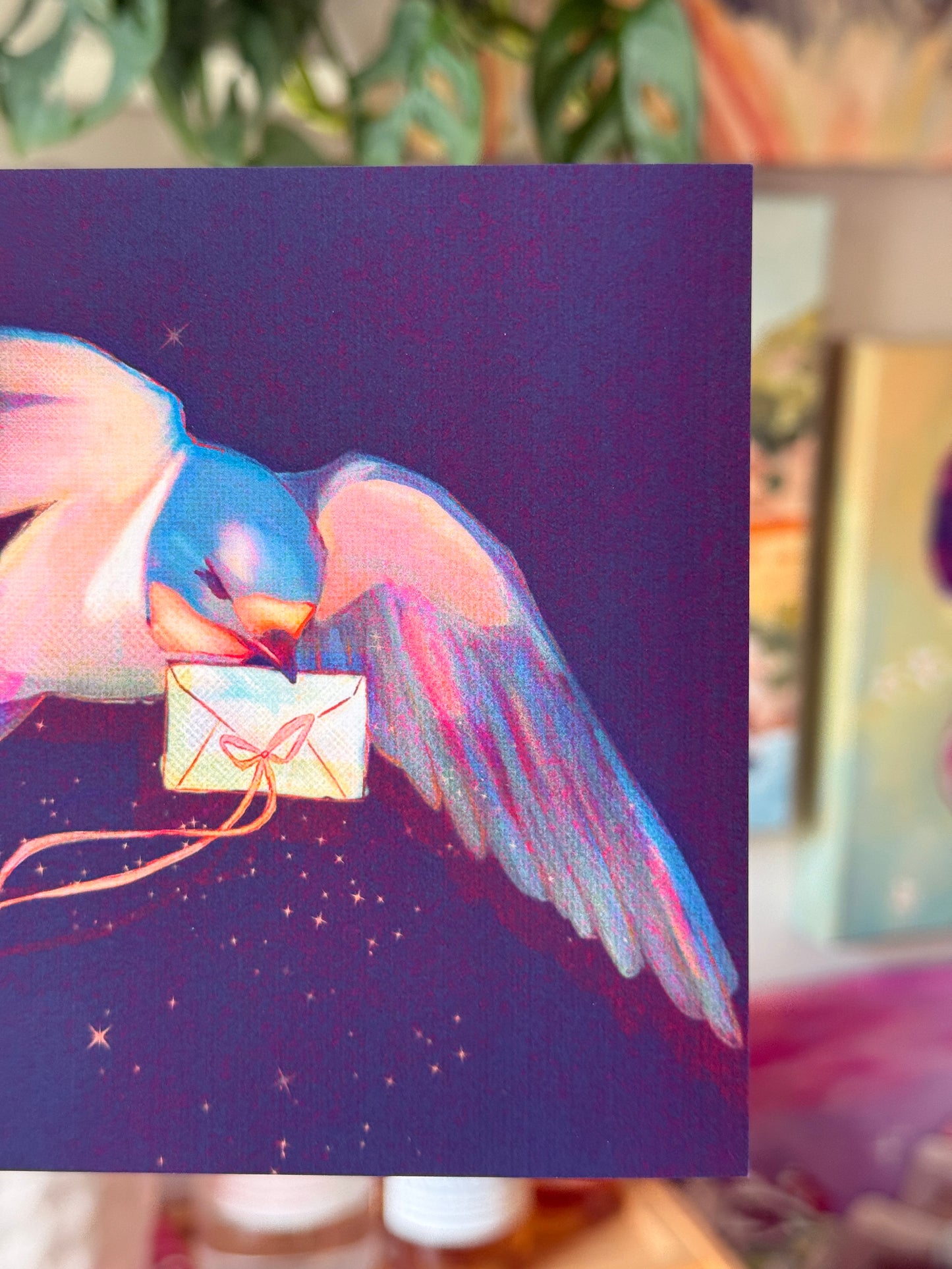 Swallow with a Love Letter Print