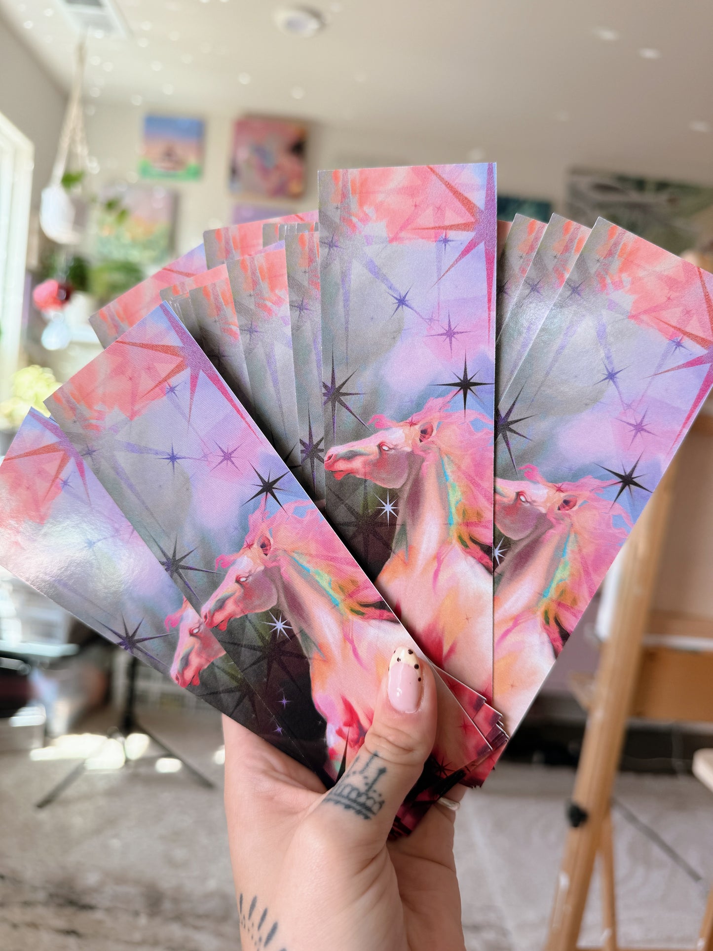 Fire Horse Bookmark