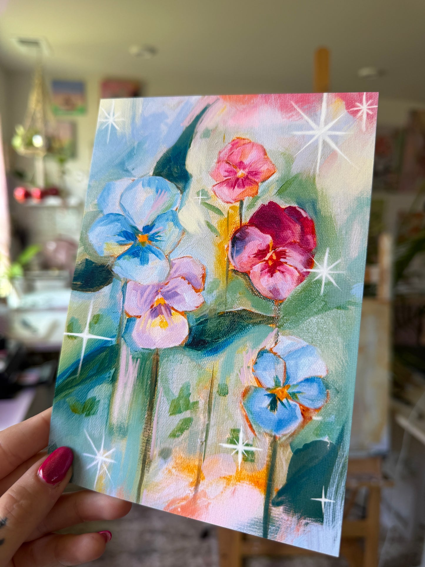 Pansy Print