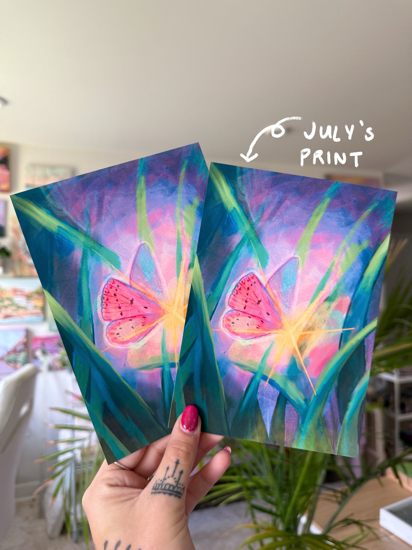 Whimsy Butterfly Print