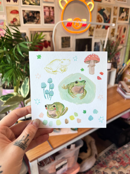 Froggy Art Print